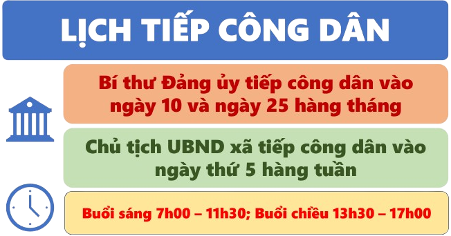 Lịch tiếp công dân